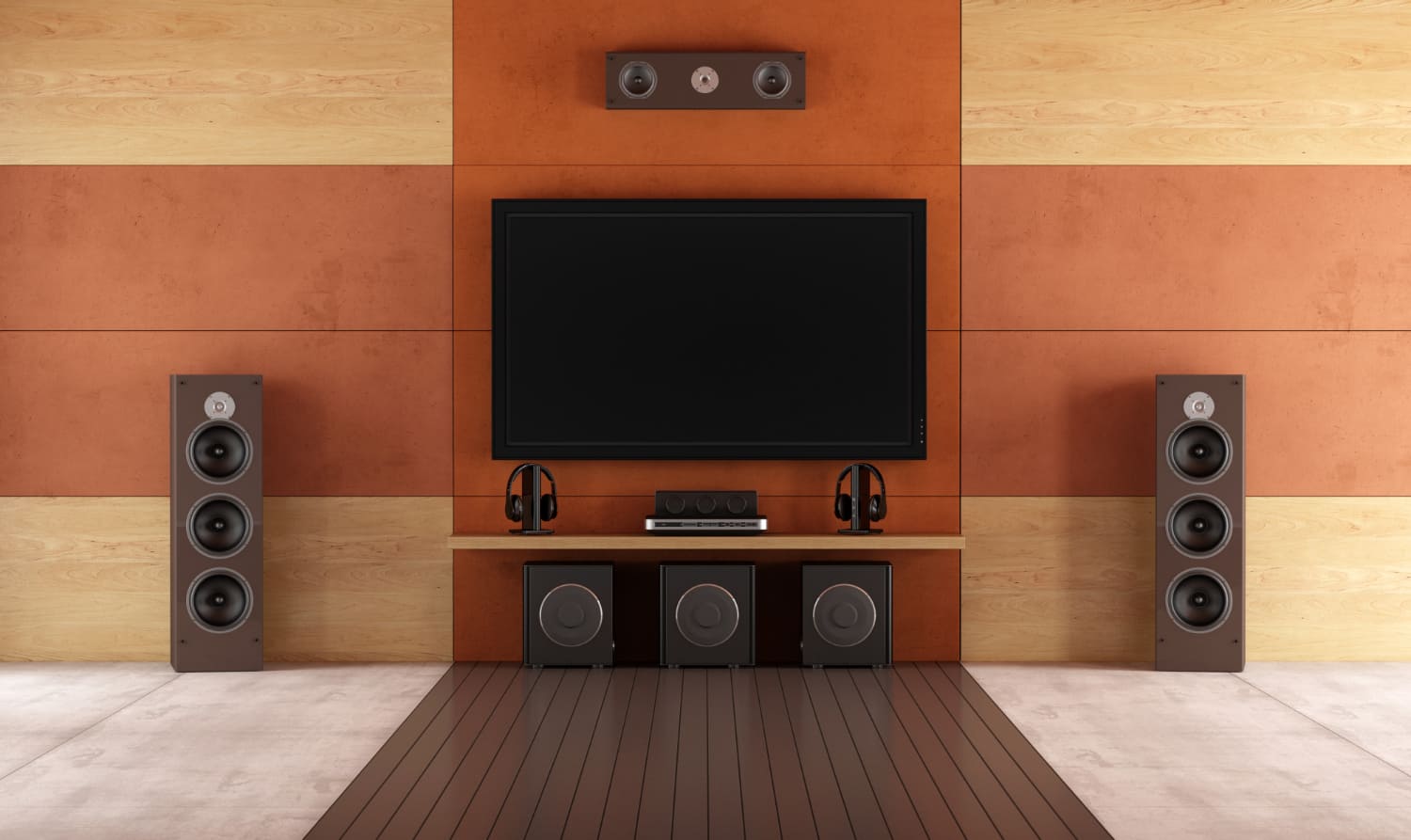 How to place speakers in an apartment?